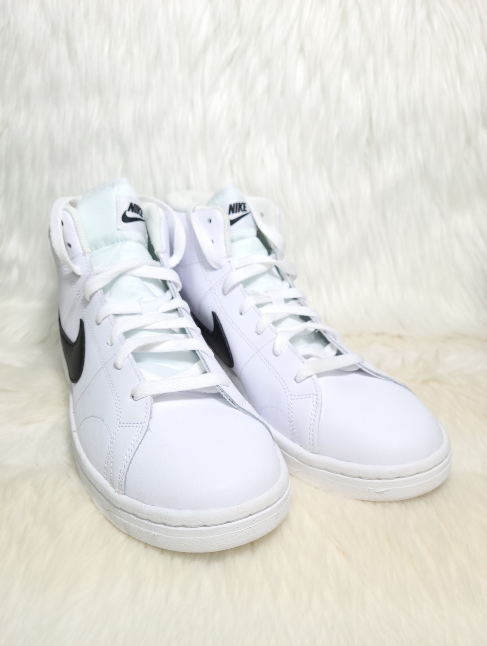 Nike Court Royale Mid White Black Onyx Men 9.5 NEW